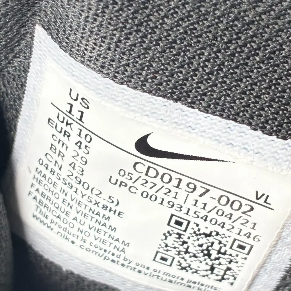 Nike Flex Control TR4 Black White Workout Training Shoes CD0197-002 Mens Size 11